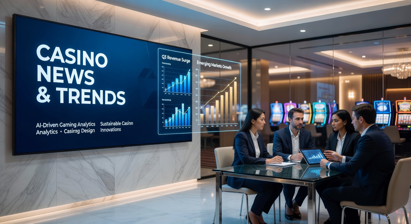 Aerial view of a bustling casino exterior in a border town, highlighting the neon lights and high-stakes environment near the U.S.-Mexico frontier