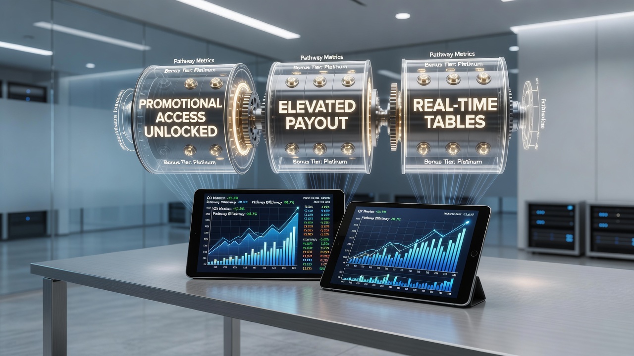 Smartphone screen showing elevated payout reels alongside active promotional balance indicators