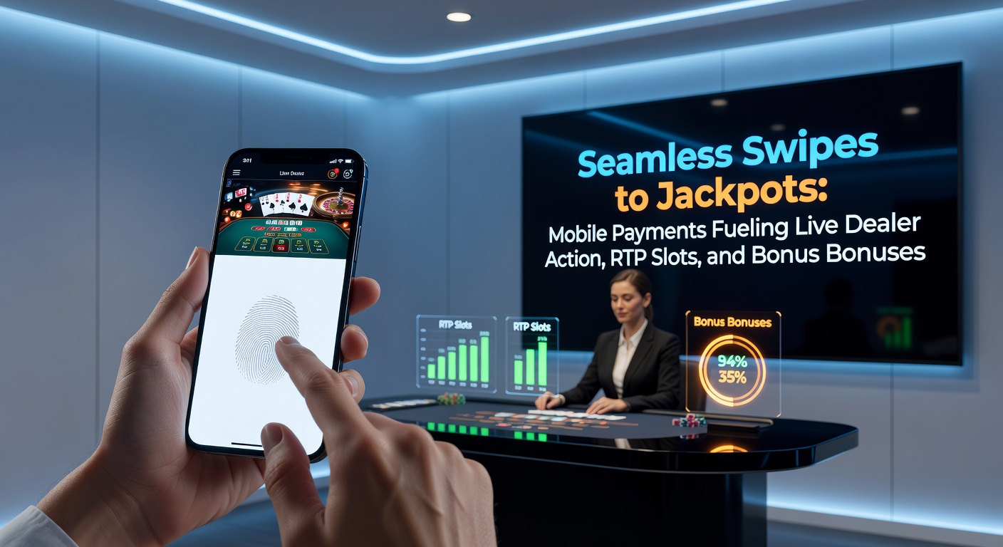 Illustration of diverse payment icons overlaying a vibrant slot machine jackpot explosion and live dealer blackjack table