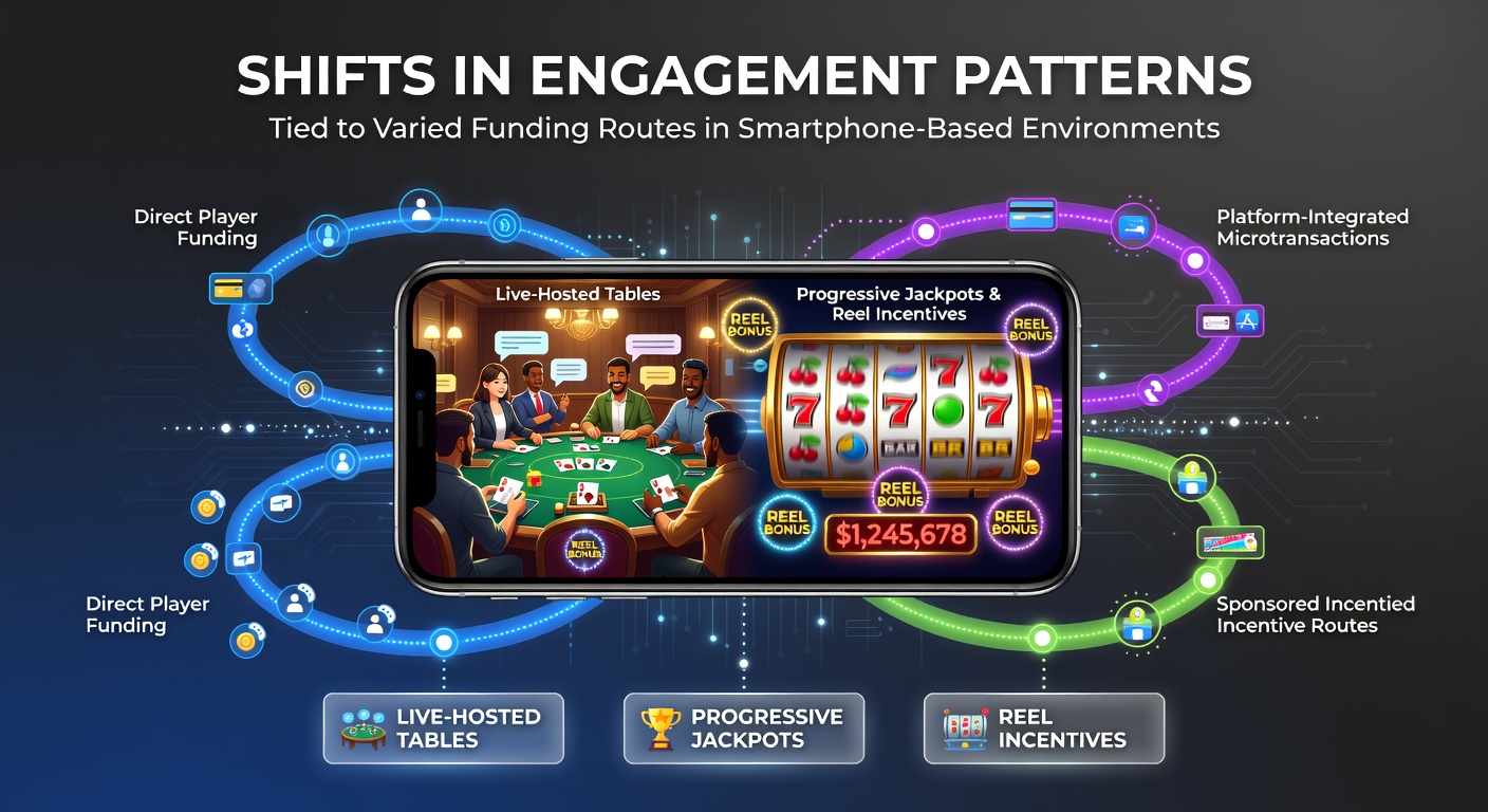 Smartphone screen displaying live dealer table interface alongside payment options and progressive jackpot meter